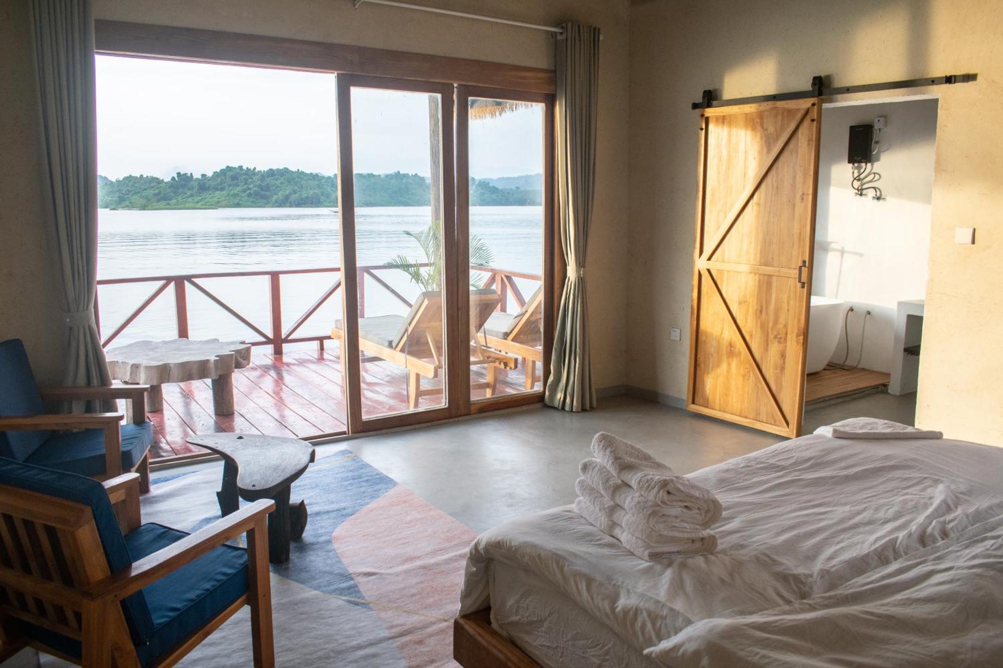 Sunset Nam Ngum Resort Vang Vieng Exteriör bild